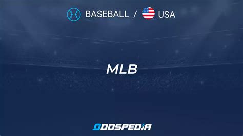 oddspedia mlb|MLB Schedule, Live Scores & Results » Standings, Stats & News .